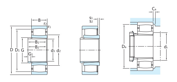 Carb Bearings with Withdrawal Sleeve